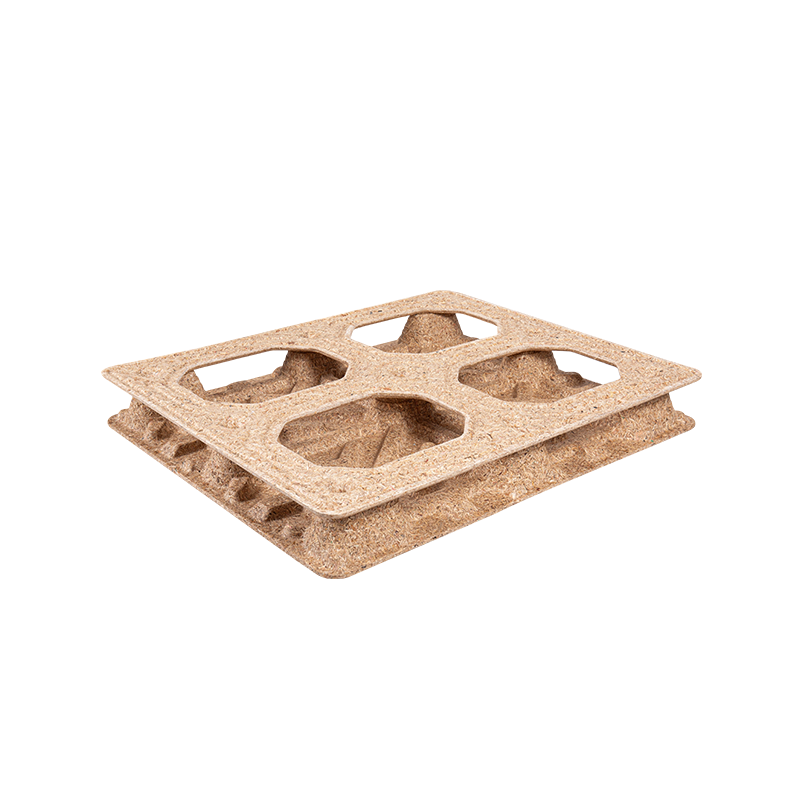 JS-1200*1000*140 Heavy-Duty enkeltsidet dobbeltdækket ni-fods palle