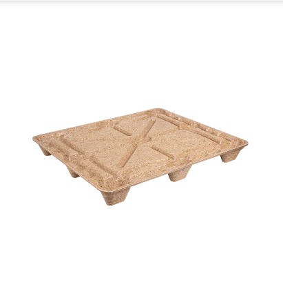 Enkeltsidet ni-benet støbt træpalle: et miljøvenligt og effektivt logistikværktøj